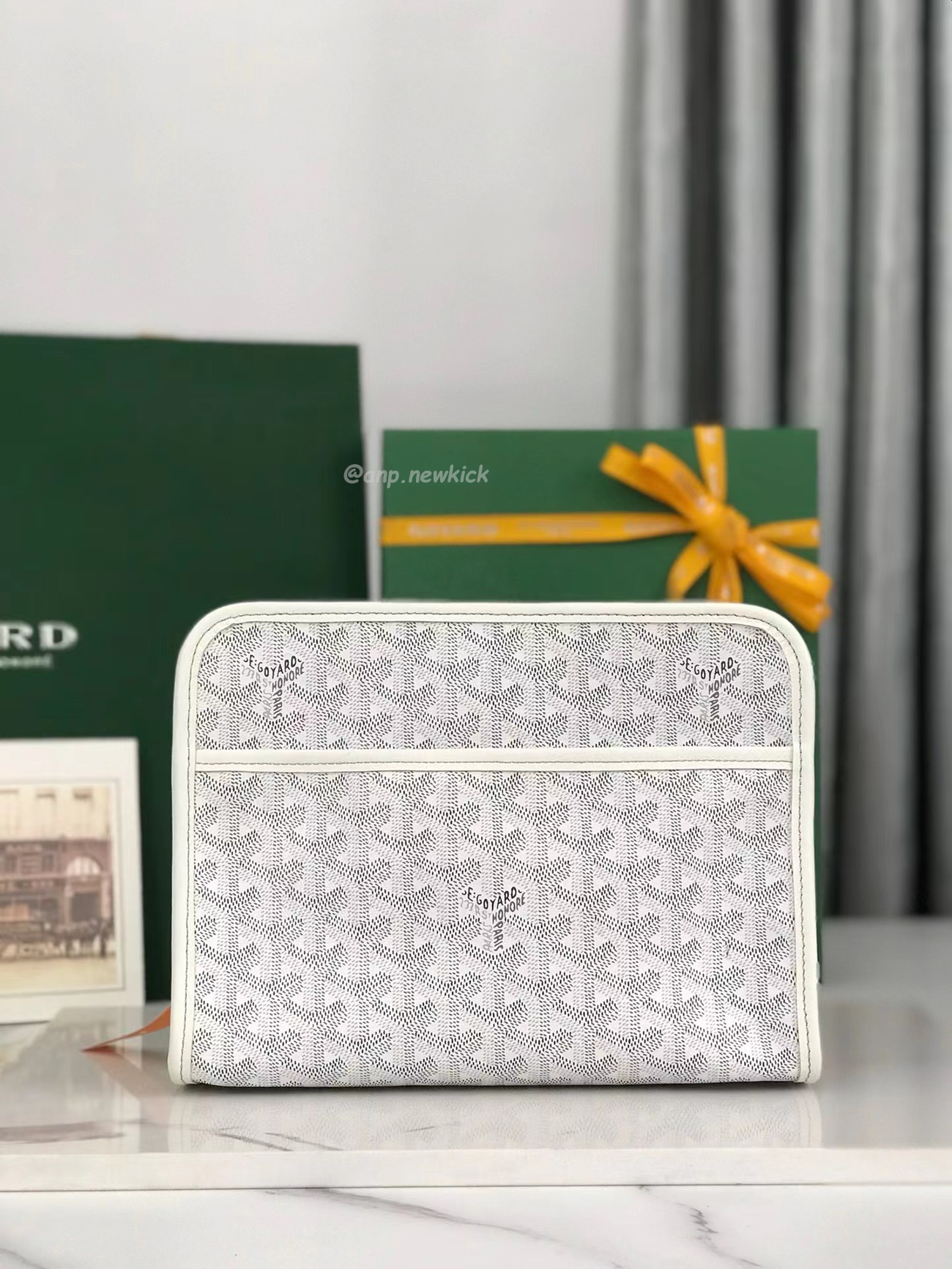 Goyard Jouvence Toiletry Bag Mm Green Black White Blue Purple Red Yellow (20) - www.newkick.vip